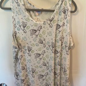 LuLaRoe Llama Tank Top